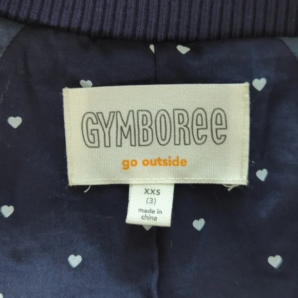 GYMBOREE | Faux Fur Navy Jacket - Picture 2 of 12